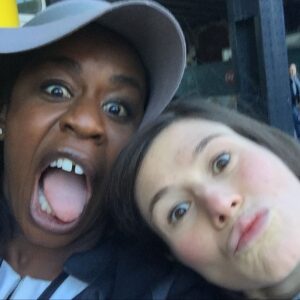 Yael Stone Instagram - A decade of friendship. 🍊♥️