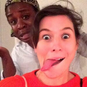 Yael Stone Instagram - A decade of friendship. 🍊♥️