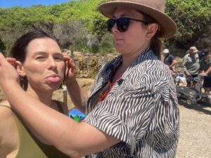Yael Stone Instagram - Lots of love coming in for One Night, thank you for the kindness. A few behind the scenes photos but really just a tiny slice. So many good people, doing such great work to make good stories. Always the way - it’s all about being part of a great team. ❤️ some familiar faces and some you might not know - our show’s creator @emilykatballou, Gary Philips and Catherine Millar - DOP and Director of the first 3 eps. Love to all ♥️♥️♥️