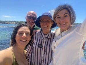 Yael Stone Instagram - Lots of love coming in for One Night, thank you for the kindness. A few behind the scenes photos but really just a tiny slice. So many good people, doing such great work to make good stories. Always the way - it’s all about being part of a great team. ❤️ some familiar faces and some you might not know - our show’s creator @emilykatballou, Gary Philips and Catherine Millar - DOP and Director of the first 3 eps. Love to all ♥️♥️♥️
