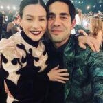 Yael Stone Instagram – The lovely people that you meet along the way; admire, cherish and get some of their social panic sweat on you in the big hug moment. Not pictured – all the other dear people I ran into that I admire and cherish and did not get a photo with.