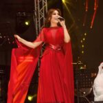 Yara Instagram - #في_أبوظبي سهرنا وغنيّنا بحفل من العمر 😍 شكراً على حضوركم اللي كان مليان حب ولكلّ القيّمين ❤️ #مهرجان_دار_الزين 🇦🇪 Dressed by: @maison7dubai @eli.thelabel ❣️ Jewlery: My collection #LoveMeLoveMeNot 🌼 @samrajewellery Contact lens: My collection “ Lilium Hazel” @samacontactlens 👁 Photographer: @zobiansaadofficiall @dazfestival | @spotlightlive.uae | @brag.world #Yara | #يارا