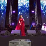 Yara Instagram - #في_أبوظبي سهرنا وغنيّنا بحفل من العمر 😍 شكراً على حضوركم اللي كان مليان حب ولكلّ القيّمين ❤️ #مهرجان_دار_الزين 🇦🇪 Dressed by: @maison7dubai @eli.thelabel ❣️ Jewlery: My collection #LoveMeLoveMeNot 🌼 @samrajewellery Contact lens: My collection “ Lilium Hazel” @samacontactlens 👁 Photographer: @zobiansaadofficiall @dazfestival | @spotlightlive.uae | @brag.world #Yara | #يارا