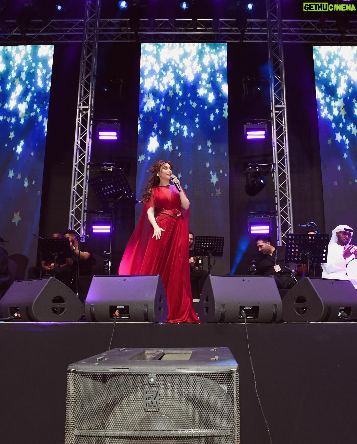 Yara Instagram - #في_أبوظبي سهرنا وغنيّنا بحفل من العمر 😍 شكراً على حضوركم اللي كان مليان حب ولكلّ القيّمين ❤️ #مهرجان_دار_الزين 🇦🇪 Dressed by: @maison7dubai @eli.thelabel ❣️ Jewlery: My collection #LoveMeLoveMeNot 🌼 @samrajewellery Contact lens: My collection “ Lilium Hazel” @samacontactlens 👁 Photographer: @zobiansaadofficiall @dazfestival | @spotlightlive.uae | @brag.world #Yara | #يارا