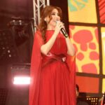 Yara Instagram - #في_أبوظبي سهرنا وغنيّنا بحفل من العمر 😍 شكراً على حضوركم اللي كان مليان حب ولكلّ القيّمين ❤️ #مهرجان_دار_الزين 🇦🇪 Dressed by: @maison7dubai @eli.thelabel ❣️ Jewlery: My collection #LoveMeLoveMeNot 🌼 @samrajewellery Contact lens: My collection “ Lilium Hazel” @samacontactlens 👁 Photographer: @zobiansaadofficiall @dazfestival | @spotlightlive.uae | @brag.world #Yara | #يارا