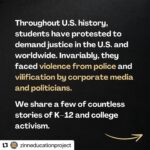 Yara Shahidi Instagram - #WhatHistoryHasTaughtUs ⭐️ Sitting in gratitude for the students that have continued our national history of student action and organizing in pursuit of true equity and accountability ⭐️ Repost @zinneducationproject ・・・ Throughout U.S. history young people have protested to demand justice in the United States and around the world. We share stories of K-12 and college student activism from Denver, Colorado; Los Angeles, California; Orangeburg, South Carolina; Jackson and McComb, Mississippi; Prince Edward County, Virginia; New York City; and many more cities. Without exception, they faced violence from police and vilification by the corporate media. Ask students to examine photos from each of these protests. What commonalities do they notice in the demands, strategies, and the response by the authorities?  Read more: https://www.zinnedproject.org/news/students-defend-human-rights/