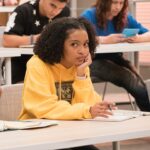 Yara Shahidi Instagram - From the first day Zoey arrived at CalU to our 100th episode... It’s been a journey filled with laughter, growth, and endless memories. TONIGHT’s episode is a hilarious reminder of where it all began… you’ll be seeing double👀 👯‍♀️✨ #ThenAndNow #MilestoneMoments #Grownish