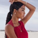 Yara Shahidi Instagram - Cartier Global ambassador, Yara Shahidi, stacks with style the new and daring square version of this design icon. #CartierTrinity #Trinity100Celebration