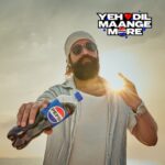 Yash Instagram - Jitna bhi loud ho duniya ka shor, Sun sirf is dil ki, Kyunki Yeh Dil Maange More! @pepsiindia #YehDilMaangeMore #Pepsi #PepsiIndia #Ad