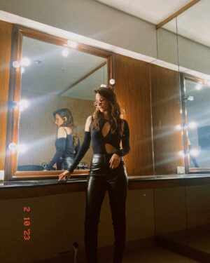 Yashaswini Dayama Instagram - Valeria Richards… you’ll be hearing from her soon 
#marvelwastelanders @audible_in @marvel_india 
.
Styled by @sanooriii 
Wearing @sbsslabel 
Hmu @makeupbyjanak @suju_blessed 
📸 @sanchitaagnihotri