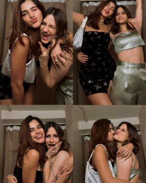 Yashaswini Dayama Instagram - Hi… did I mention it was my birthday last Thursday 😝
Massive love to specifically @threestoriesmumbai @shetroublemaker @makeupbyjanak for making this the most memorable night for not just me but all these fools I LOVE! 
It’s going to be impossible to tag them all and neither do I have pictures with them all- but I’ve been told thats a sign of a good party🥰 
#hbdtome