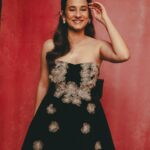 Yashaswini Dayama Instagram - I was so ready! @primevideoin Joined the Uber-Gorgeous-Talented-Beautiful cast of Bandish Bandits this season and it’s one of the best things that’s ever happened to me! Can’t wait for you to meet Soumya🥰 . . . Shot by @ridgefernandes Make up @makeupbyjanak Hair @nitutamang143 Styled by @sanooriii Wearing: @ribelle.in Earrings: @shopalloya @spiffypublicrelations Hair accessories: @hairdramaco Footwear: @theheels.india . Represented by @cloutpocketaces