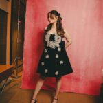 Yashaswini Dayama Instagram - I was so ready! @primevideoin Joined the Uber-Gorgeous-Talented-Beautiful cast of Bandish Bandits this season and it’s one of the best things that’s ever happened to me! Can’t wait for you to meet Soumya🥰 . . . Shot by @ridgefernandes Make up @makeupbyjanak Hair @nitutamang143 Styled by @sanooriii Wearing: @ribelle.in Earrings: @shopalloya @spiffypublicrelations Hair accessories: @hairdramaco Footwear: @theheels.india . Represented by @cloutpocketaces