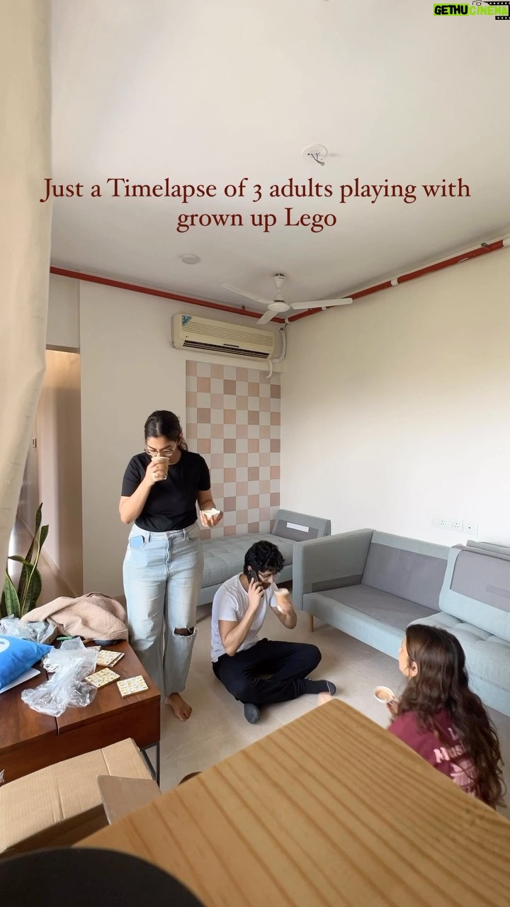 Yashaswini Dayama Instagram - 🛋️🔩🛠️ Bobs the builders . . #diy #ikea #ikeaassembly #newapartment