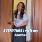 Yashaswini Dayama Instagram - Sibling spotted. Must annoy. 😇 . . . #taylorswift #taylorswiftedit #antihero #imtheproblem #siblings #annoy #annoyed #leavethedooropen
