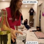 Yashaswini Dayama Instagram - My parents aren’t the only ones disappointed in me. 😶, wbu? Guess who’s which organ? 😂 . . #aadat #drinkwater #lungs #kidney #liver #brain #dehydration #siblings #cousins #party #staydrunk with water I mean 😇