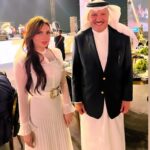 Yasmine Ezz Instagram - إحتفالية سعودية رائعة في قلب الاهرامات المصرية ❤️💚 . شكرا سعادة سفير المملكة العربية السعودية لدي جمهورية مصر العربية السيد/اسامة بن احمد نقلي علي الدعوة الكريمة . @osamanugali