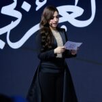 Yasmine Ezz Instagram - تشرفت بتقديمي افتتاح جائزة الاعلام العربي في الدورة ال 20 من منتدي الاعلام العربي بدبي ♥️ . برعاية صاحب السمو الشيخ محمد بن راشد آل مكتوم وبحضور الشيخ احمد بن محمد بن راشد آل مكتوم ،رئيس مجلس دبي للإعلام.. شكرا سعادة مني المري رئيسة نادي دبي للصحافة . . . Stylist @khalilzein.official Makeup @monagamalofficial Hair @wassimsteve Jumpsuit @elisabettafranchi @krisma_me Photos by @benginahmad