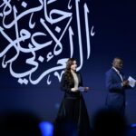 Yasmine Ezz Instagram - تشرفت بتقديمي افتتاح جائزة الاعلام العربي في الدورة ال 20 من منتدي الاعلام العربي بدبي ♥️ . برعاية صاحب السمو الشيخ محمد بن راشد آل مكتوم وبحضور الشيخ احمد بن محمد بن راشد آل مكتوم ،رئيس مجلس دبي للإعلام.. شكرا سعادة مني المري رئيسة نادي دبي للصحافة . . . Stylist @khalilzein.official Makeup @monagamalofficial Hair @wassimsteve Jumpsuit @elisabettafranchi @krisma_me Photos by @benginahmad