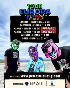 Yedinson Flórez Instagram - Gracias a toda la comunidad latina por llenar todos los teatros en USA 🇺🇸 
Ya estamos en Londres listos para iniciar la gira Europa. (Ultimas entradas, link en bio) 

@lokilloflorez |  @jpypunto |  @eldelasfotos 

Gracias también @nequi_ y @ticketlandtravel por ayudarnos a hacerlo posible