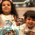 Yekta Naser Instagram – سيلواناى عزيز جانم تولدت مبارك مهربون خاله #سيلوانا#سوفيا_هادى