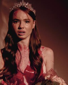 Yelyzaveta Vasylenko Instagram - Carrie White 🐖🩸 ph - @marriatv_