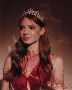 Yelyzaveta Vasylenko Instagram - Carrie White 🐖🩸

ph - @marriatv_