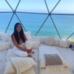 Yolanthe Cabau Instagram – Quiet the mind, and the soul will speak 🧘🏻‍♀️🌊