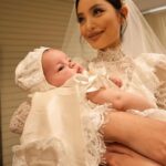 Yongwaree Anilbol Instagram - Dearest Joanna-marie 🕊️ Having you at the wedding is beyond amazing. You were calm and mellow throughout the ceremony. Jmac, mommy and daddy love you more than our lives. We look up and thank god for you everyday. You are the purpose of our lives. The reason of us waking up every morning. We are proud of so many things in our lives but nothing beats being a parents to you. Mommy & Daddy xx