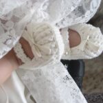 Yongwaree Anilbol Instagram - JMAC is now part of the Roman Catholic faith 🕊️ HALLELUJAH ✟ Joanna-marie’s baptism dress special made by @littlesisterofficial 💗🎀🌷