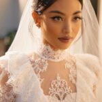 Yongwaree Anilbol Instagram - I’m so honored to be @sretsisofficial bride. Thank you @pimstarr and Sretsis team for putting my vision together. Walking down the aisle with Ave Marie in this dress is a dream.🌹#WillYouMarryFah