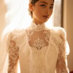 Yongwaree Anilbol Instagram - I’m so honored to be @sretsisofficial bride. Thank you @pimstarr and Sretsis team for putting my vision together. Walking down the aisle with Ave Marie in this dress is a dream.🌹#WillYouMarryFah