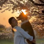 Yoon Bo-mi Instagram - 🐚🐶🌸🫶😊