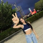 Yoon Bo-ra Instagram - Thank you Hong Kong 💜💋✨ #Kcon ✌🏼