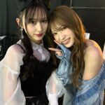 Yoshida Akari Instagram - @mikana.yamamoto 🖤 今日も圧倒的美少女🖤🖤 これで性格も可愛いとこたくさんあるから沼よね