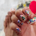 Yu Yamada Instagram - キラキラお星様ネイル🌟 気分もキラキラ✨ テンションがあがるネイルにしてもらいました♡ @unemanucurist ありがとう❤️