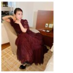 Yuko Oshima Instagram - 本日は公開に先駆けて 映画『とんび』完成披露試写会に 登壇させていただきました✨ 公開は4/8からです🦅 今日も天才なドレスアップをしてくださいました @dodo_chiharu @inukiai ありがとう💋💋💋