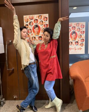 Oshima Yuko Instagram - ピンクフィーバーズっっっ！！
By Kimiteru

#スカーレット
#もう解散したで
#ピンクフィーバーズ