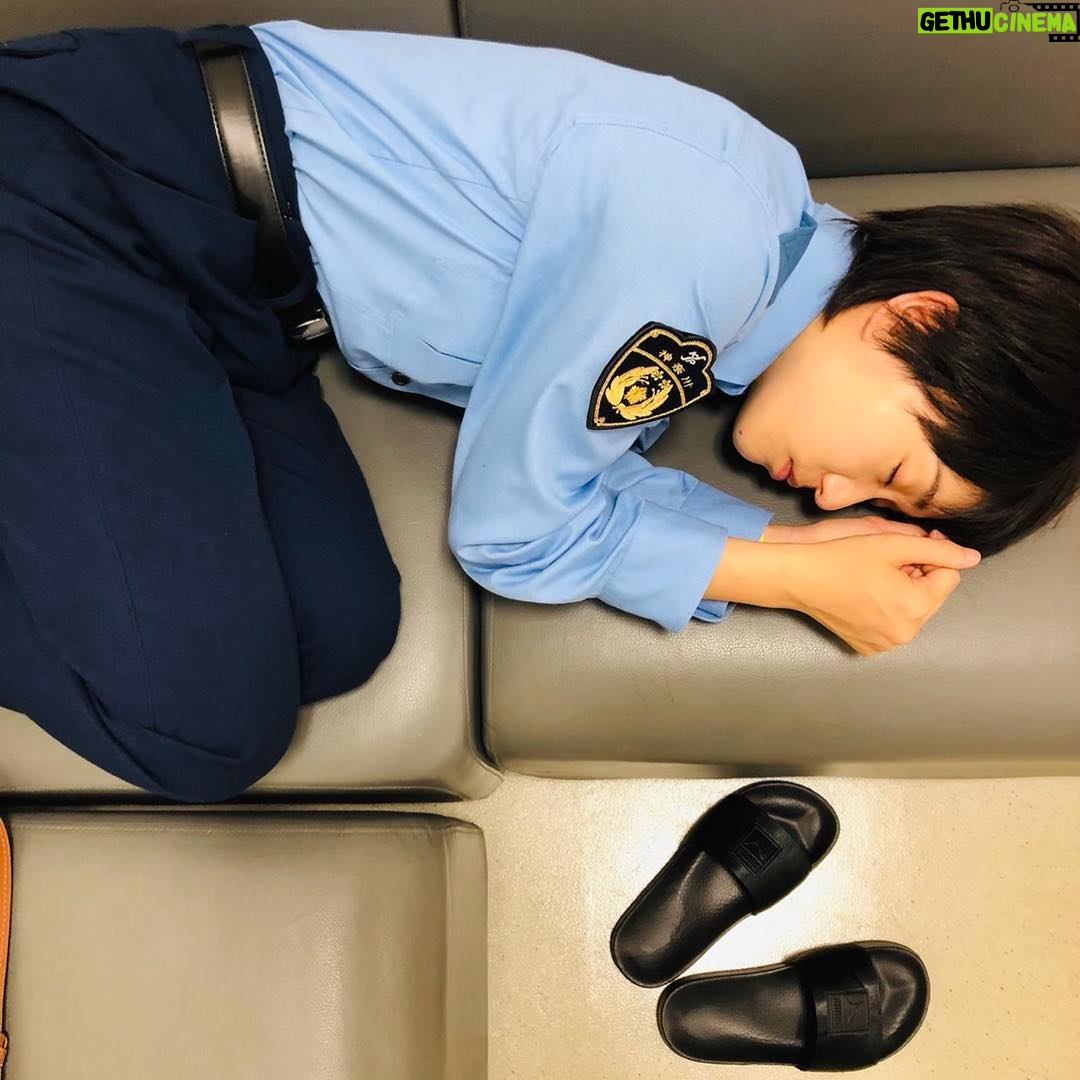 Yuko Oshima Instagram - 今日はよく眠れた 睡眠がいちばんの回復薬ですね 現場でも10分、15分でも眠れたら リフレッシュ どこでも寝れちゃうのはもはや必殺技 Photo by 風間教官 Slept well today. Sleep becomes fatigue recovery. Refresh at shooting location by sleeping for 10 min or 15 min. Sleeping anywhere is my special technique😂 Lol Photo by Kazama T #教場 #kyojo #ふつうにしてても小さいのに #寝る時もっと小さくなる #specialtechnique