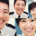 Yuko Oshima Instagram - 今日は @aoiwakana0630 ちゃんの誕生日💐 おめでとう✨ そして、昨日は村井良大さんの誕生日🕺🏻 生徒がたくさんだと誕生日がたくさんだぁ〜！ #教場 #葵わかな #村井良大 #2人とも #おめでとう❤️