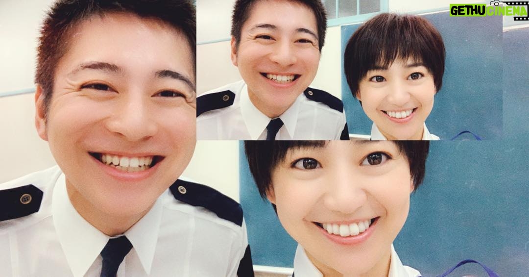 Yuko Oshima Instagram - 今日は @aoiwakana0630 ちゃんの誕生日💐 おめでとう✨ そして、昨日は村井良大さんの誕生日🕺🏻 生徒がたくさんだと誕生日がたくさんだぁ〜! #教場 #葵わかな #村井良大 #2人とも #おめでとう❤️