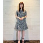 Yuko Oshima Instagram - 映画『とんび』初日舞台挨拶にて。 Dress/Shoes/Jewelry All of @louisvuitton Styling by @yusukearimoto このドレスを着るために直前で 前髪そろえました😂💟 犬木ありがとう🐶 Hair&Make-up by @inukiai #とんび
