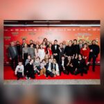 Yulia Peresild Instagram - Премьера «Бременских музыкантов» ❤️ Я Мама Трубадура! Мы с моими красотками @anka.peresild_ @peresild_masha сходили в кино! Всем поздравления!! Style @masterpeace.masterpeace @evgenialinovich Makeup&hair @beliysad