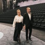 Yulia Peresild Instagram - Уже воспоминания… летим в Москву!! 15 марта «Вызов» в Китае. А мы с Мишей @mihailtroynik летим домой🕊️ Style @bosco_di_ciliegi @centralpartnership @andrey_lazarev_china @roscosmosofficial @1tv @yellow_black_and_white_ @start.ru @gctc_official