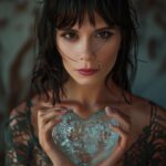 Yuliya Solomonova Instagram - 1/2/3 или 4? Друзья мои, у меня выйдет ещё один «холодный» трек. И нужна обложка. Какая приглянулась? Спасибо @lola.pidluskaya за креатив с нейросетью:)))