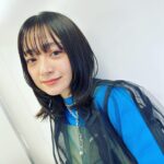 Yumi Adachi Instagram - 💙💚💙 前髪ひさしぶり過ぎて、 ヘアセットに戸惑う🥴