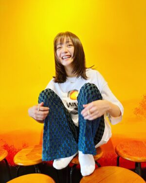 Yumi Adachi Instagram - 🧡💛🧡
ガハハハハ