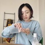 Yumi Adachi Instagram - 🤍💙🤍 朝。 Uptの使い心地はどう？？🫧