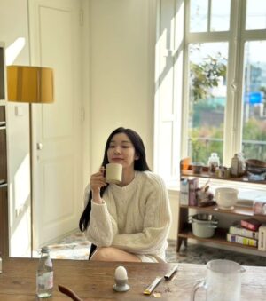 Yuna Kim Instagram - 모닝모닝☕️🥐