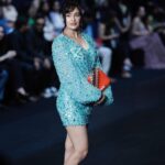 Yuvika Chaudhary Instagram – Wearing @ashishkumar_08  Clicked by @deepikasdeepclicks @timesfashionweek @instantbollywood